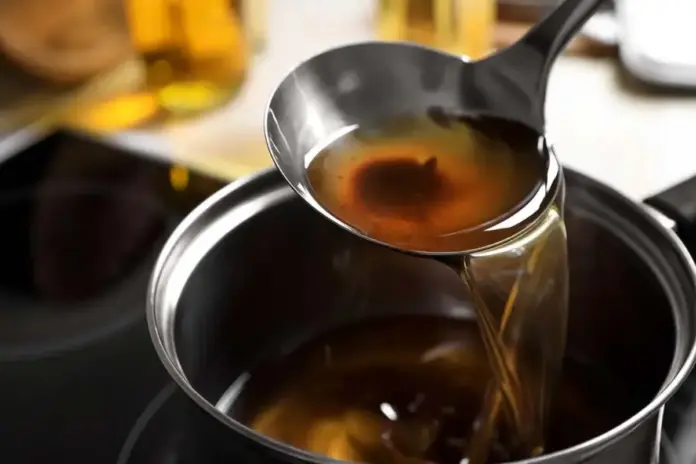 Reheating Cooking Oil