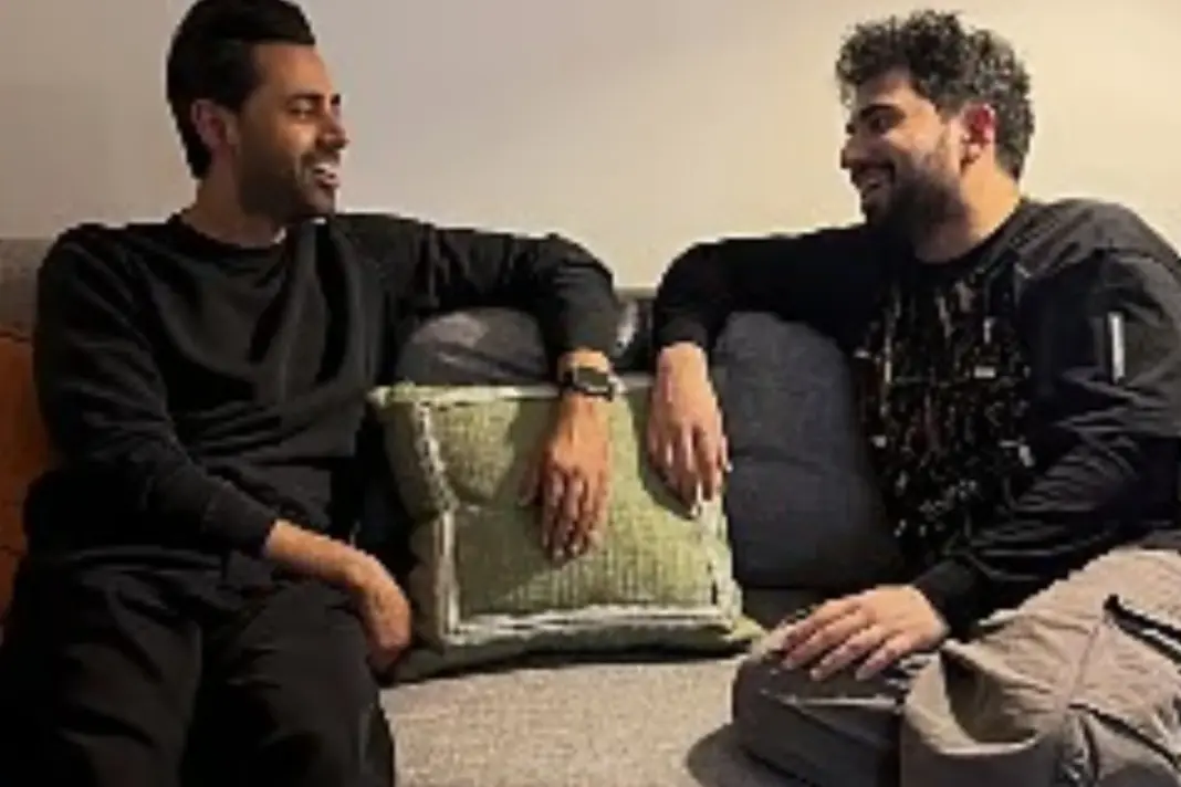 Samay Raina and Hasan Minhaj