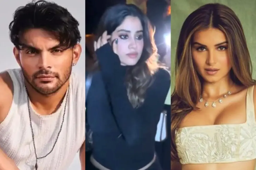 Veer Pahariya Birthday bash - Janhvi Kapoor attends, Tara Sutaria absent