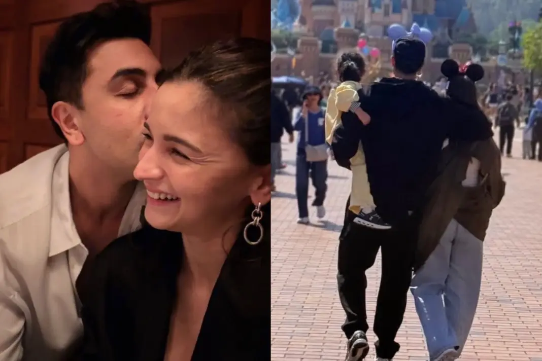 Alia Bhatt 33rd birthday pics with Ranbir Kapoor and Raha