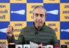 AAP Leader Anurag Dhanda Targets Haryana Government Over Law and Order Situation