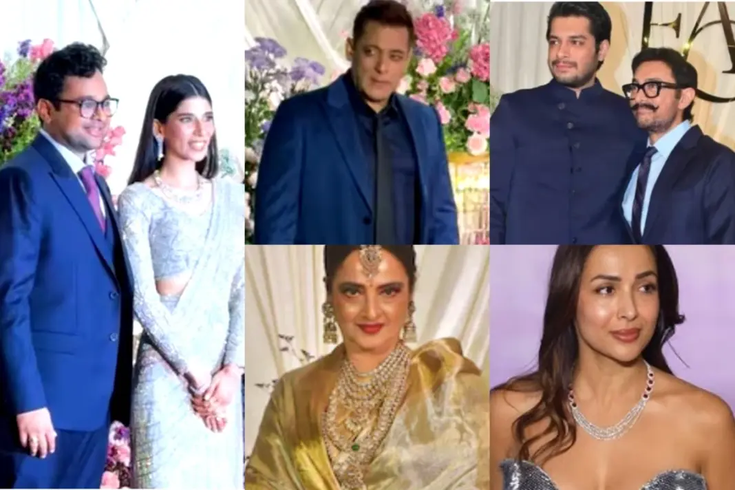 Eesha Barjatya Wedding Reception Salman Khan, Aamir Khan, Rekha, Malaika Arora and others attend