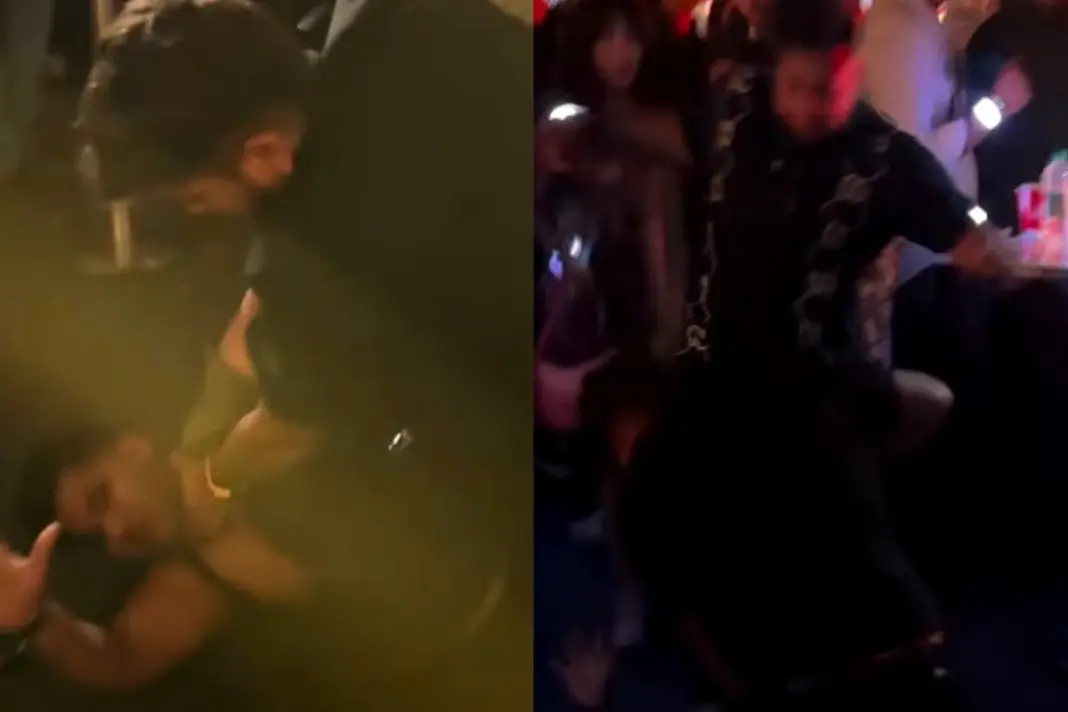 Karan Aujla Delhi Concert Brutal Fight Viral Video