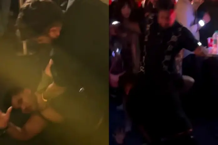 Karan Aujla Delhi Concert Brutal Fight Viral Video