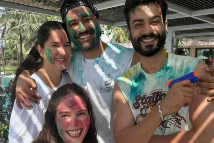 Katrina Kaif Holi 2026 with Vicky Kaushal