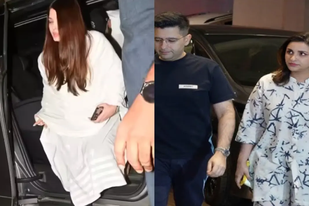 Manish Malhotra's Mother Dies - Aishwarya Rai Abhishek Bachchan, Parineeti Chopra Raghav Chadha visit