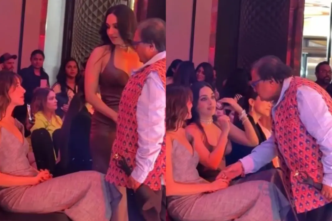 Rakesh Bedi Viral Video with Ananya Panday and Kiara Advani
