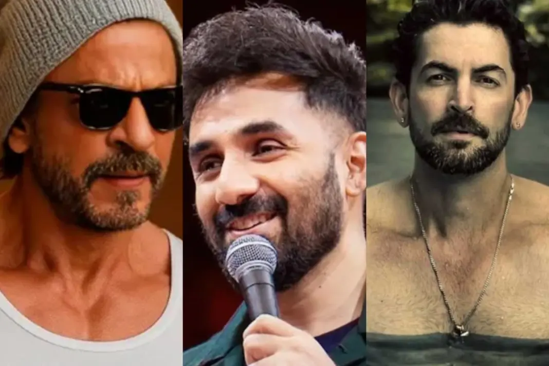 Shah Rukh Khan, Vir Das and Neil Nitin Mukesh