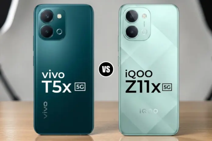 Vivo- T5x -5G- vs- iQOO- Z11x