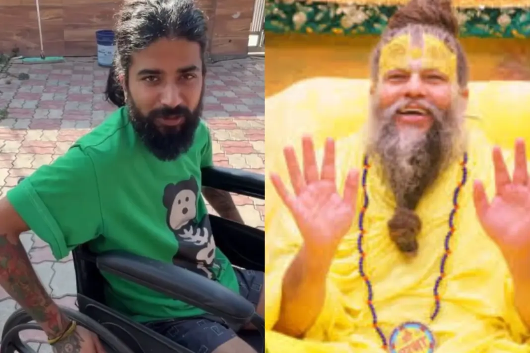 Anurag Dobhal UK07 Rider meets Premanand Maharaj