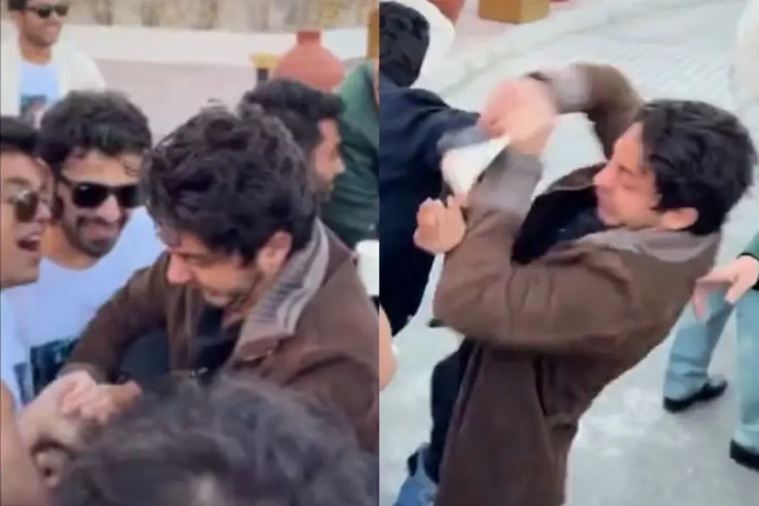 Aryan Khan trolled over viral video of joota churai