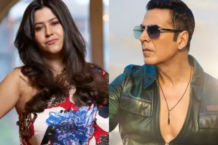 Bhooth Bangla Producer Ektaa Kapoor and Akshay Kumar