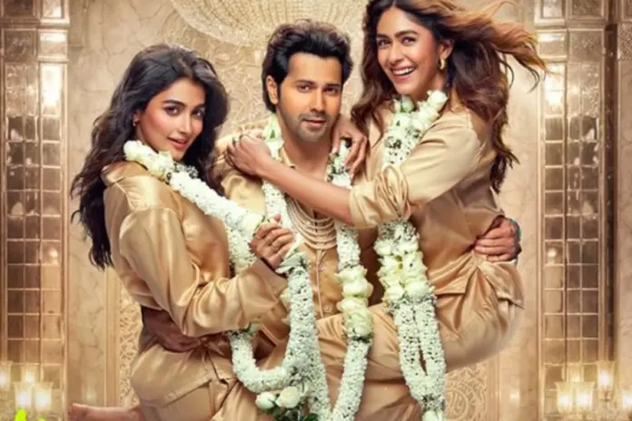 Hai Jawani Toh Ishq Hona Hai First Look Varun Dhawan, Mrunal Thakur And Pooja Hegde