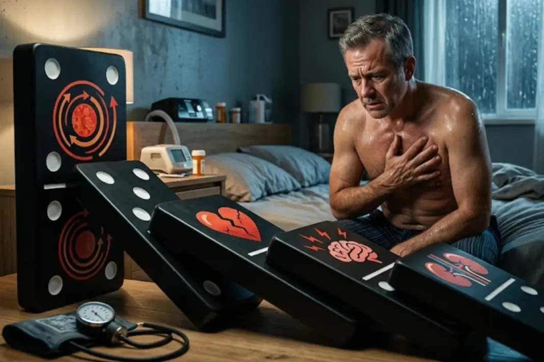 High Blood Pressure Is First Domino Before Heart Attack, Stroke And Kidney Failure