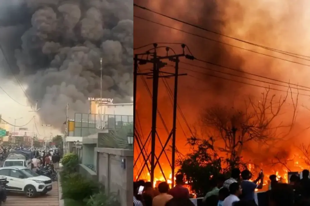 Indirapuram Fire