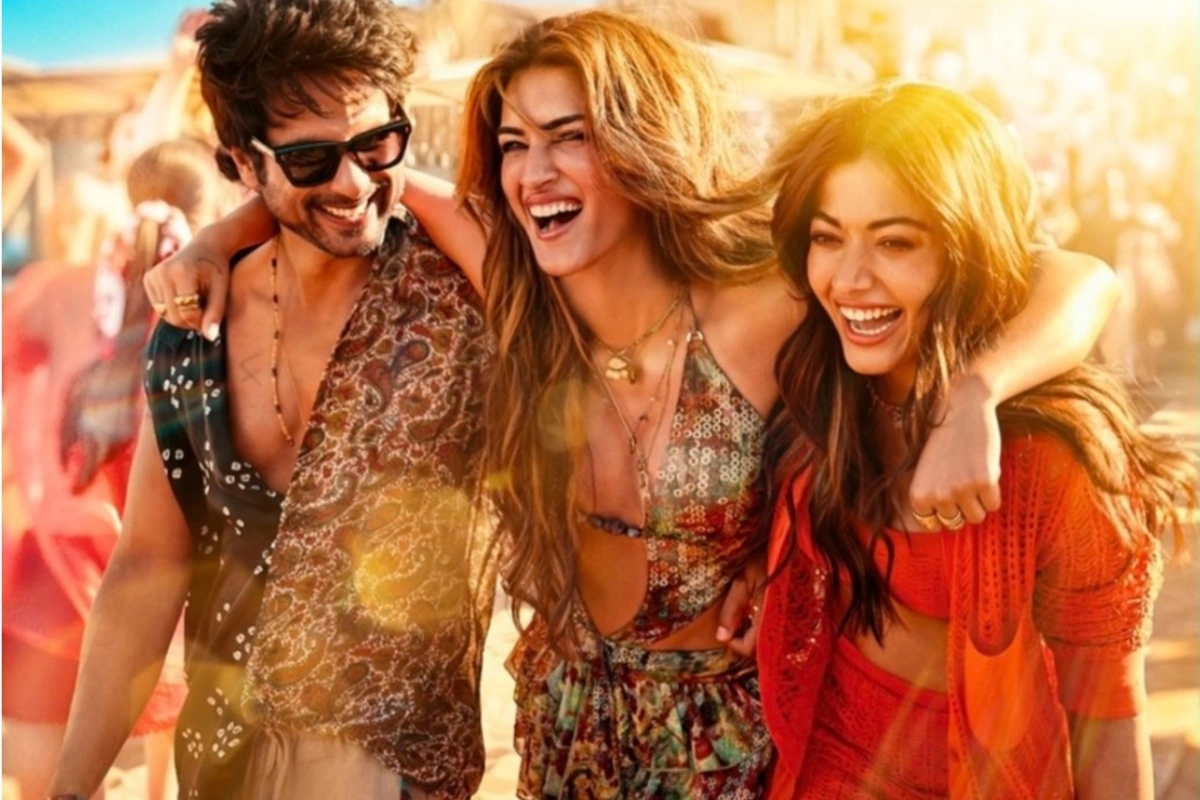 Jab Talak First look Cocktail 2 Shahid Kapoor Kriti Sanon and Rashmika Mandanna Jab Talak First look Cocktail 2 Shahid Kapoor Kriti Sanon and Rashmika Mandanna