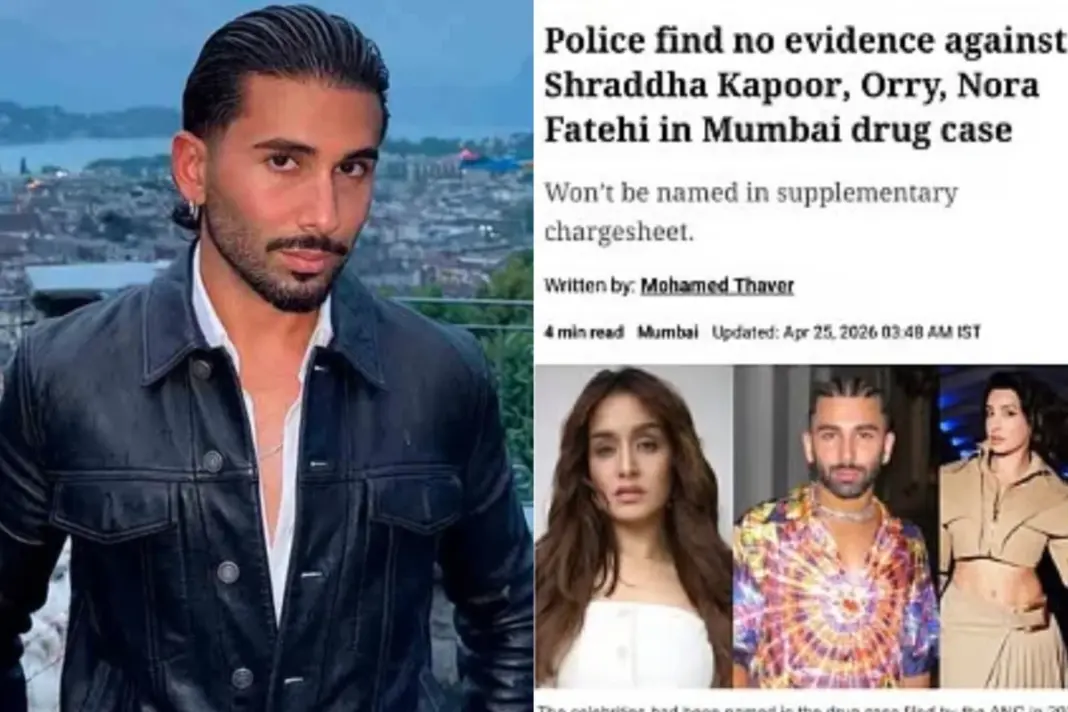 Orry Hits Back After Police Find No Proof Against Him, Shraddha Kapoor, Nora Fatehi In Mumbai Drug Case