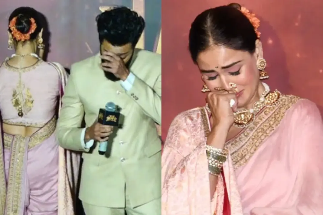 Raja Shivaji Trailer Launch Riteish Deshmukh and Genelia Deshmukh cry