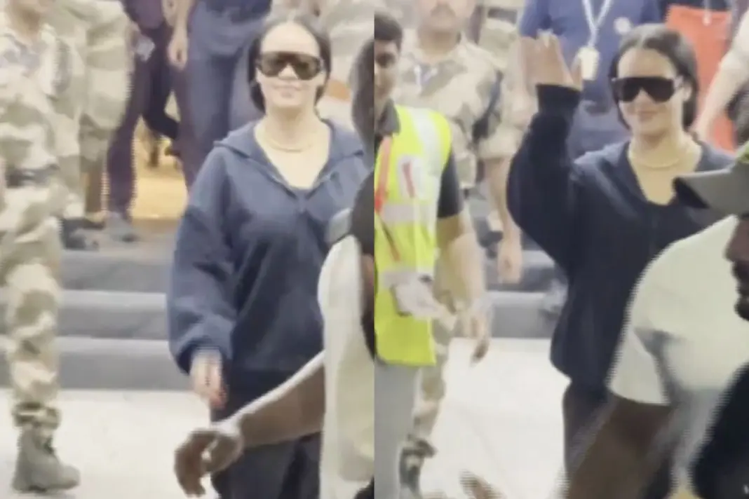 Rihanna in Mumbai Viral Video