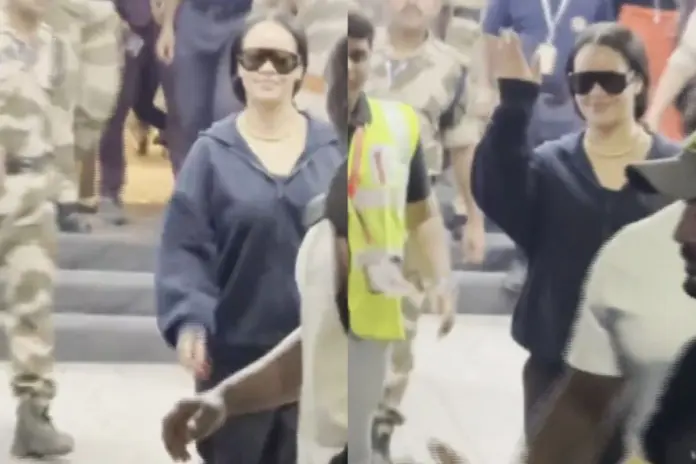 Rihanna in Mumbai Viral Video