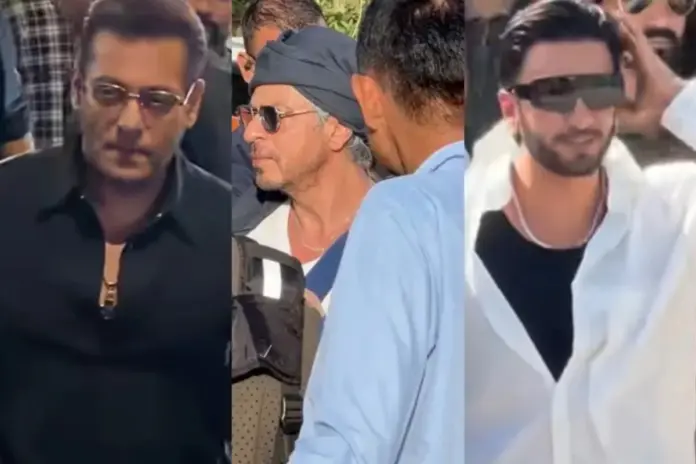Salman Khan, Shah Rukh Khan, Ranveer Singh and others for Anant Ambani birthday bash Salman Khan, Shah Rukh Khan, Ranveer Singh and others for Anant Ambani birthday bash