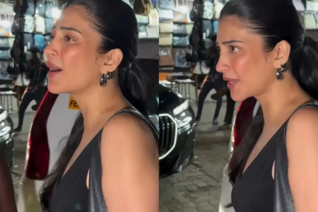 Shruti Haasan Gets Angry, Scolds Paps For Calling Her 'Mumma' During Mumbai Outing