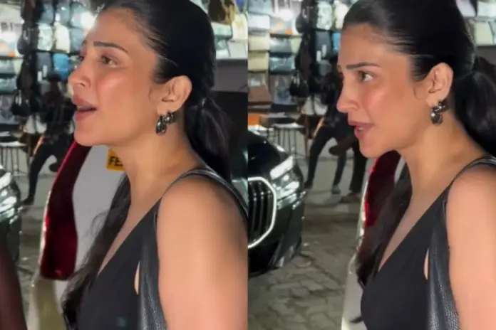 Shruti Haasan Gets Angry, Scolds Paps For Calling Her 'Mumma' During Mumbai Outing