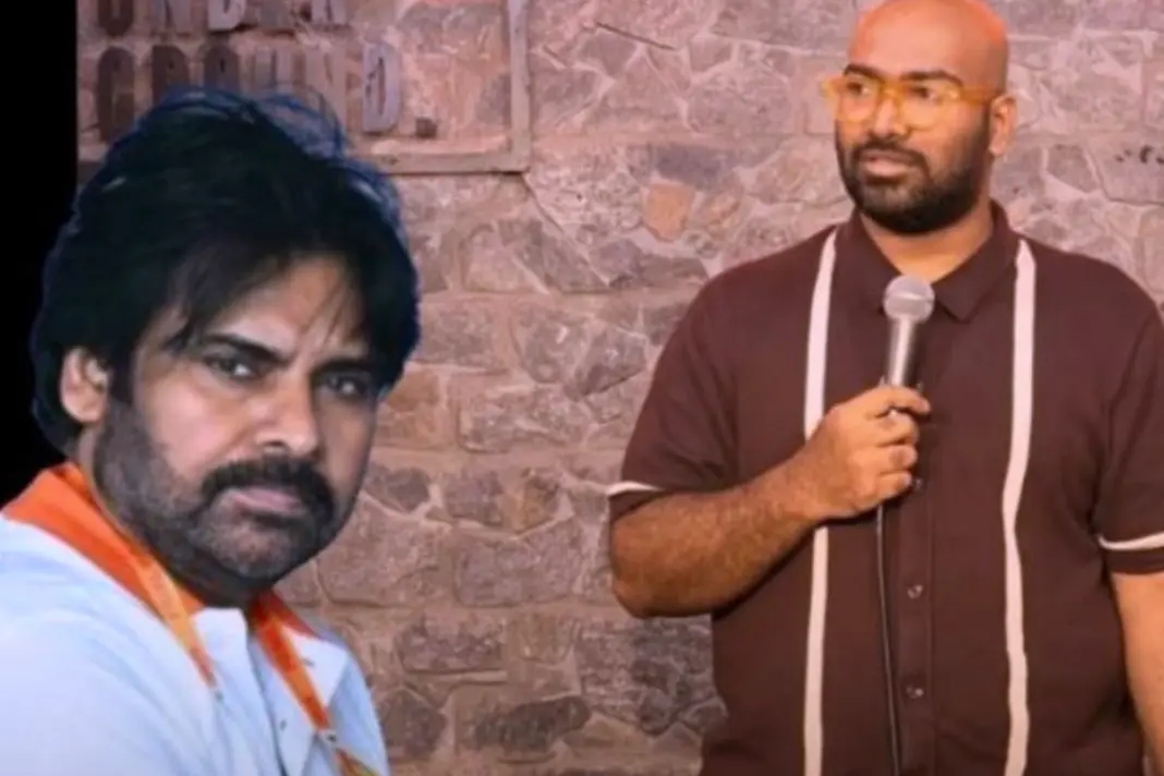 Comedian Anudeep Katikala arrested for joking on Pawan Kalyan