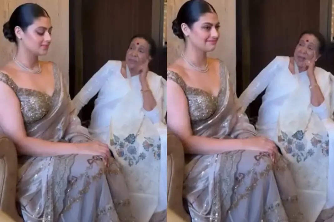 Zanai Bhosle pens emotional note for Asha Bhosle