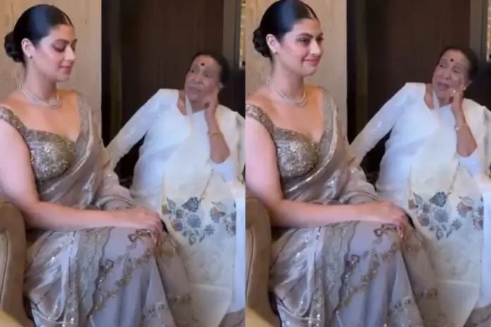 Zanai Bhosle pens emotional note for Asha Bhosle