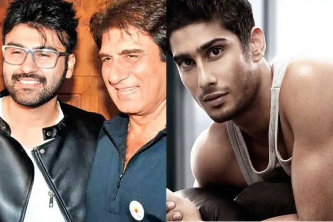 Aarya Babbar Raj Babbar and Prateik Smita Patil