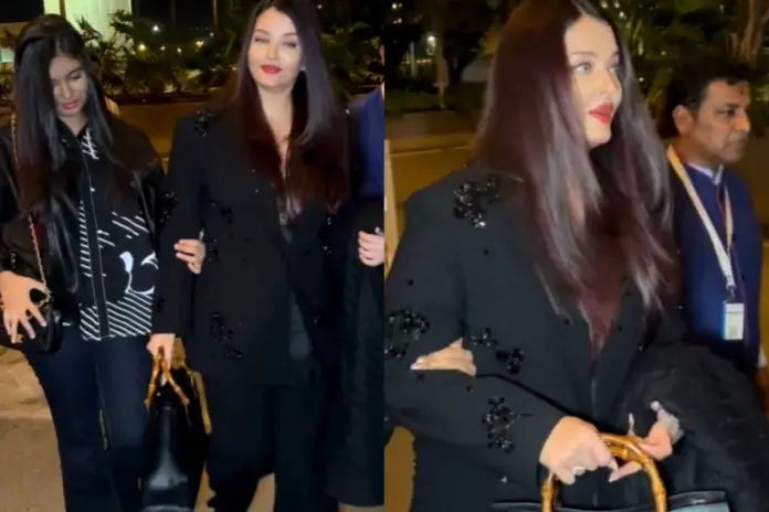 Aishwarya Rai Bachchan Leaves for Cannes 2026