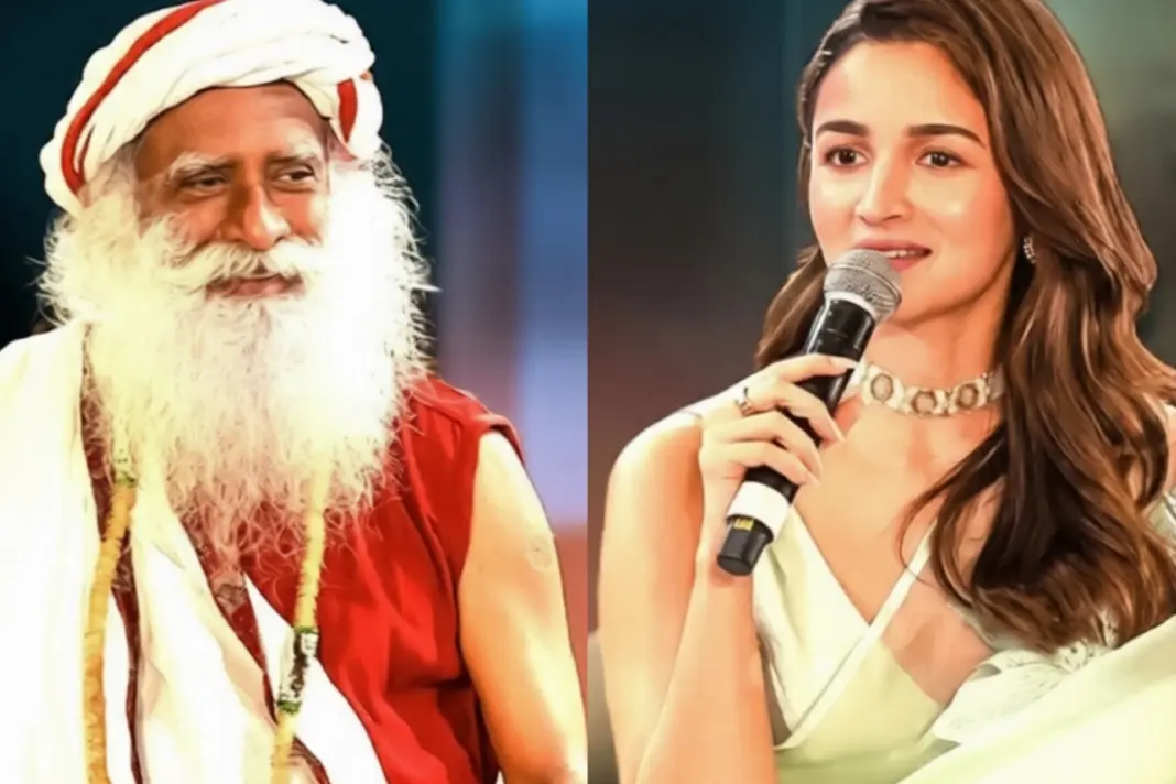 Alia Bhatt Viral Video Sadhguru