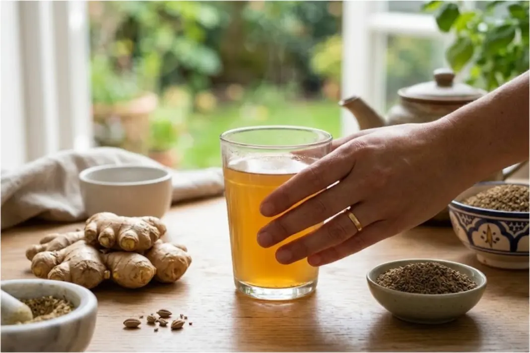Ginger Ajwain Drink for High Uric Acid Causing Joint Pain
