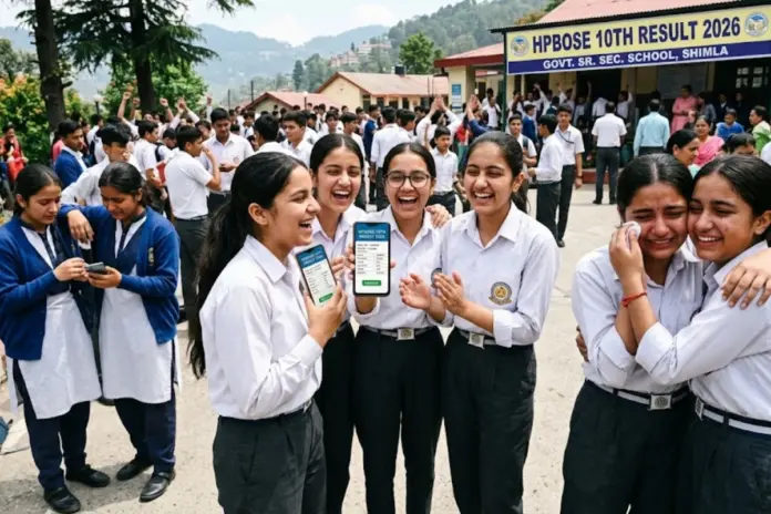 HPBOSE -10th- Result- 2026