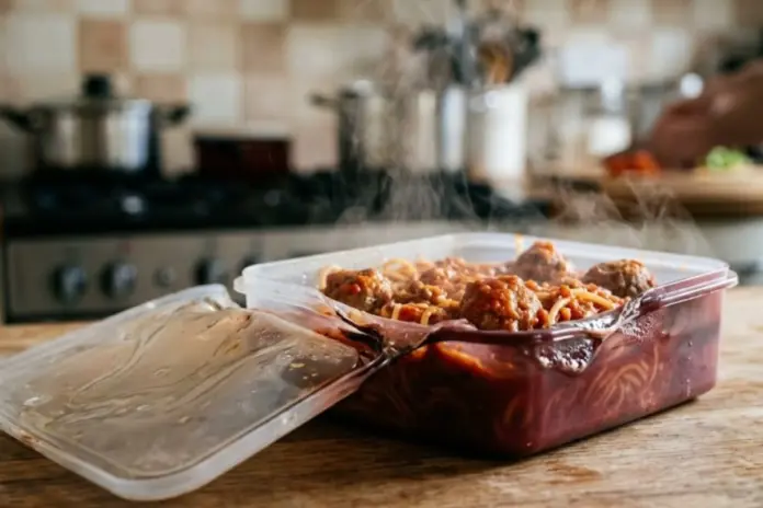 Hot Food In Plastic Lunch Box - Doctor Warns of Microplastic Health Risk
