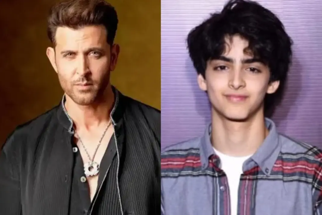 Hrithik Roshan and Hridaan Roshan