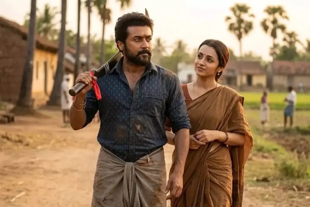 Karuppu Suriya and Trisha Krishnan
