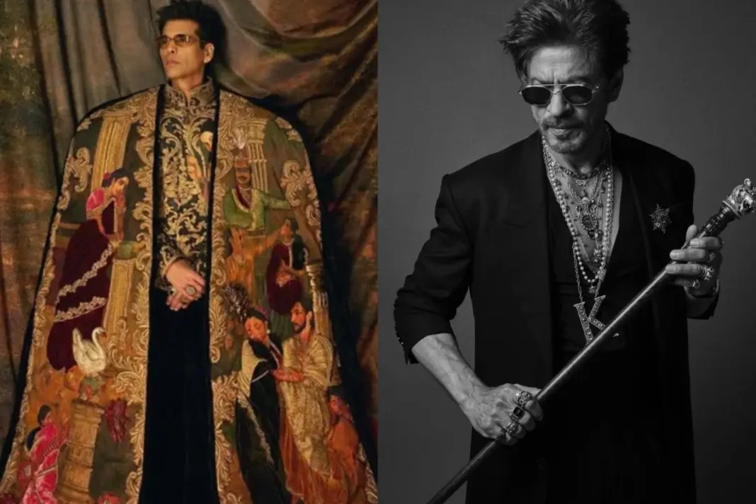 MET Gala 2026 Karan Johar Look Compared to Shah Rukh Khan