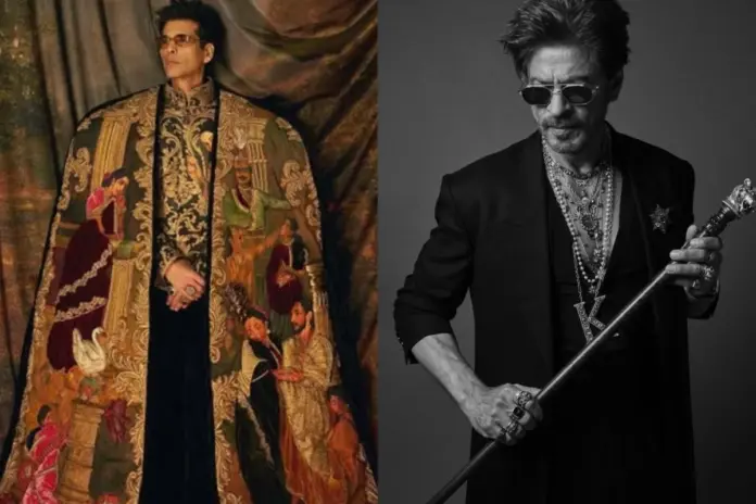 MET Gala 2026 Karan Johar Look Compared to Shah Rukh Khan