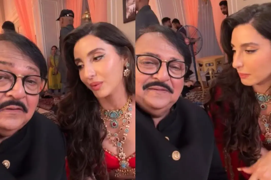 Nora Fatehi Viral Video With Dhurandhar actor Rakesh Bedi