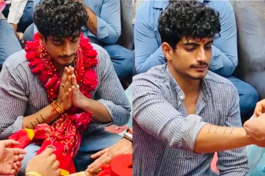 Palash Muchhal Visits Temple Amid Caste Abuse Allegations