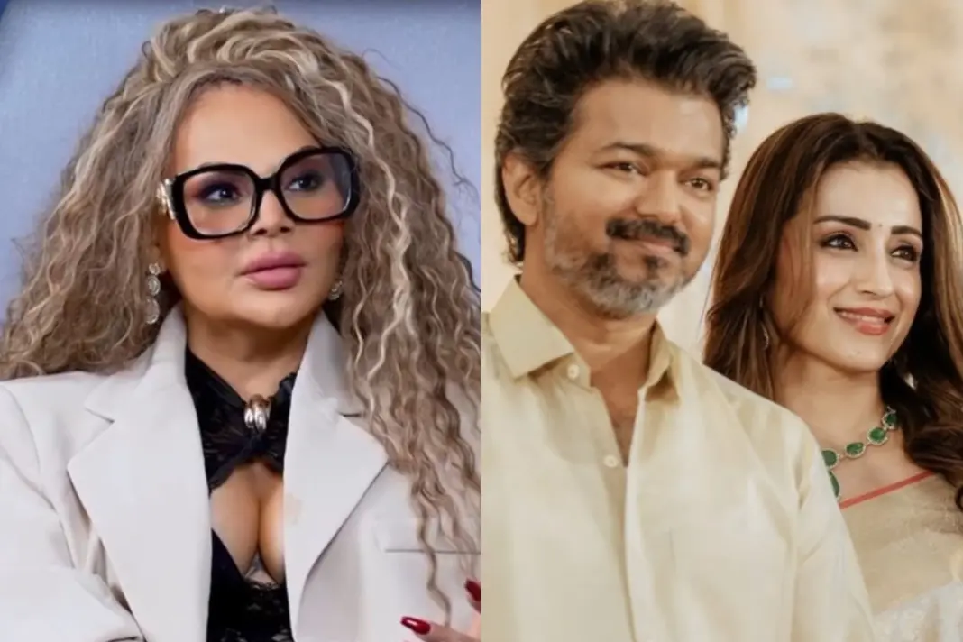 Rakhi Sawant Advises Thalapathy Vijay and Trisha Krishnan to get married