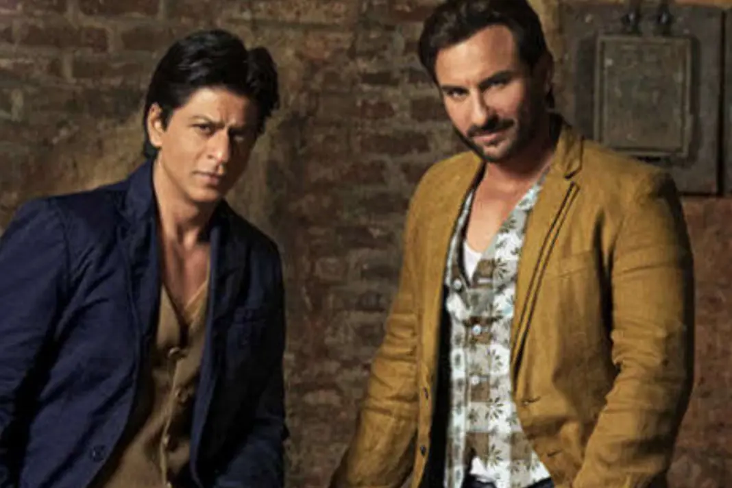 Saif Ali Khan and Shah Rukh Khan
