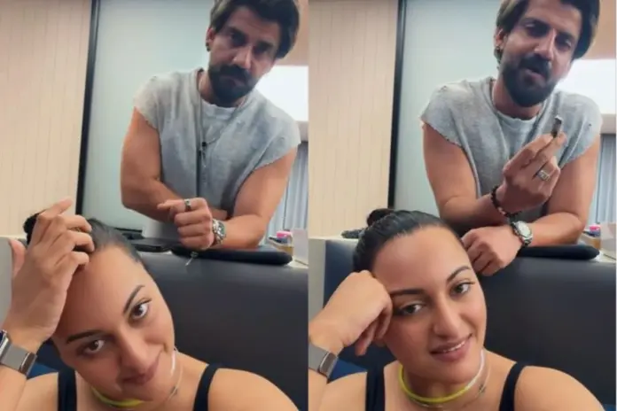 Sonakshi Sinha Zaheer Iqbal Melody Trend Viral Video