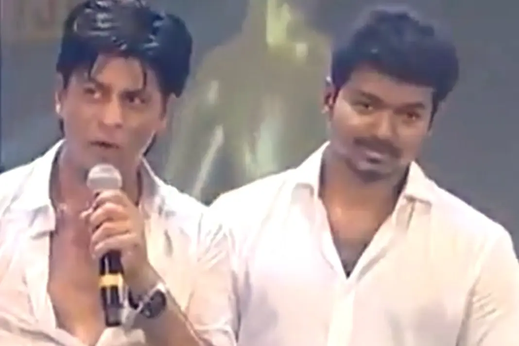 Thalapathy Vijay Viral Video Shah Rukh Khan