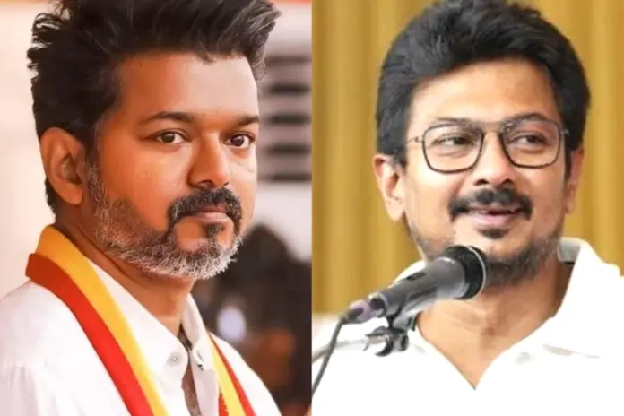 Thalapathy Vijay and Udhyanidhi Stalin
