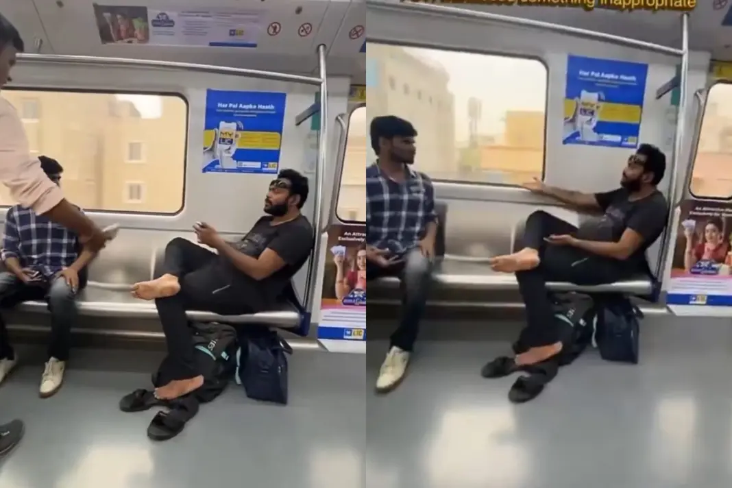 Hyderabad- Metro- Viral- Video