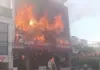 Noida News: One Killed as Fire Engulfs Five Shops in Sector 125 Lucknow- Fire- Tragedy