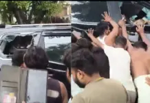 Badaun Viral Video: Mob Assaults, Beats Govt Doctor, Breaks Car After His SUV Hits Cow, Police React Badaun- Viral- Video